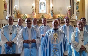 Obispos de la región noreste de Argentina. Crédito: Basílica Nuestra Señora de Itatí. 