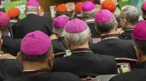 Foto referencial de obispos y cardenales. Crédito: Daniel Ibáñez / ACI Prensa