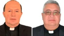 Mons. Mario de Jesús Álvarez Gómez y Mons. José Saúl Grisales Grisales. Foto: CEC