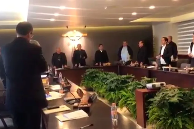 VIDEO: Obispos de México se encomiendan y cantan a la Virgen tras terremoto de 7.1 grados
