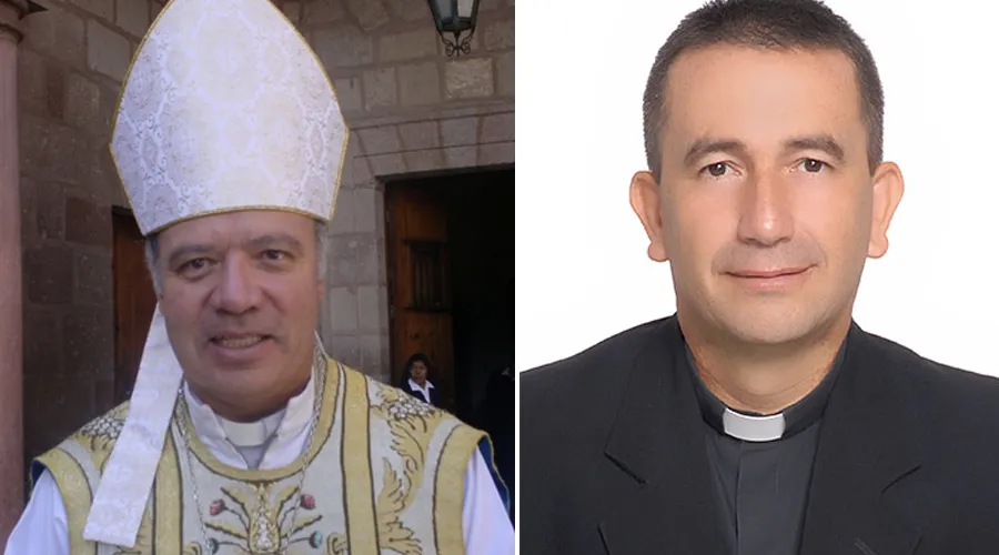 Los nuevos obispos de México y de Colombia. Foto: Diócesis de Tapachula y diócesis de Pereira ?w=200&h=150