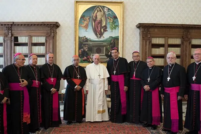 FOTOS: El Papa Francisco recibió a los obispos de Nicaragua en visita ad limina