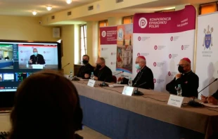 Los obispos de Polonia en asamblea plenaria. Cru00e9dito: Church in Poland 