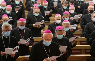 Obispos de Polonia reunidos en la 389u00b0 Asamblea Plenaria del 11 de junio de 2021 / Cru00e9dito: Oficina de Prensa de la Conferencia Episcopal Polaca 