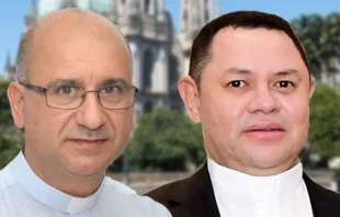 P. Rogu00e9rio Augusto das Neves y P. Cu00edcero Alves de Franu00e7a. Cru00e9dito: O Sao Paulo, semanario oficial de la Arquidiu00f3csesis de Sao Paulo 