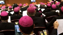 Imagen referencial. Obispos en el Vaticano. Foto: Daniel Ibáñez / ACI Prensa