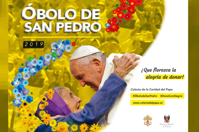 ¡Que florezca la alegría de donar! Campaña en Colombia por la caridad del Papa