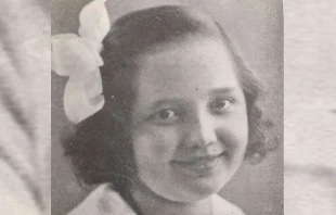 La niu00f1a Odette Vidal Cardoso. Cru00e9dito: Dominio pu00fablico 