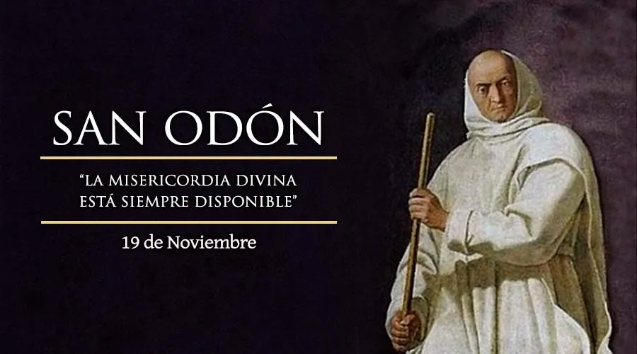 Cada 19 de noviembre se celebra a San Odón, Abad