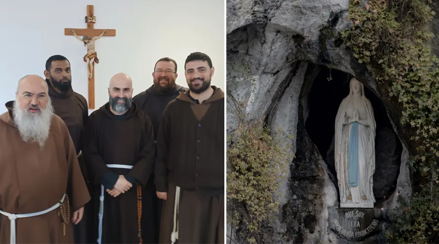 Franciscanos capuchinos animan la vida pastoral del Santuario de Lourdes