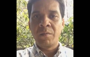 P. Omar Pu00e9rez Uribe. Foto: Captura de video / Diu00f3cesis de Cuernavaca. 