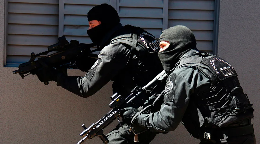 Comando de operaciones tácticas del Departamento de la Policía Federal de Brasil / Crédito: Flickr de André Gustavo Stumpf