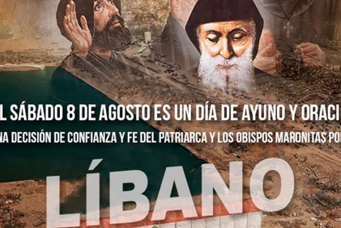#PrayforLebanon: Invitan a jornada de ayuno y oración por el Líbano