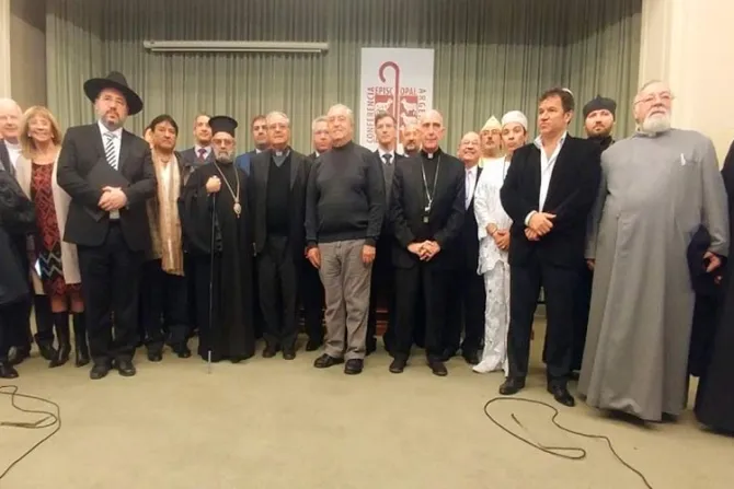 Líderes realizan una oración interreligiosa por la Vida en Argentina