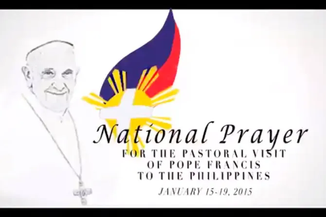 [VIDEO] Únase al Papa Francisco con la oración por su viaje a Filipinas 