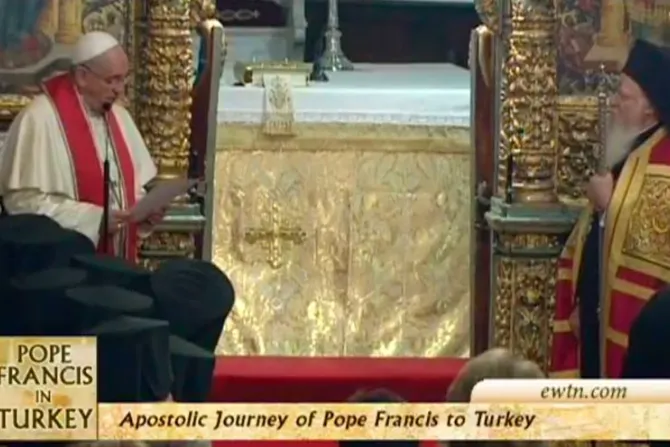 [TEXTO COMPLETO y VIDEO] Palabras del Papa Francisco en la iglesia ortodoxa de San Jorge