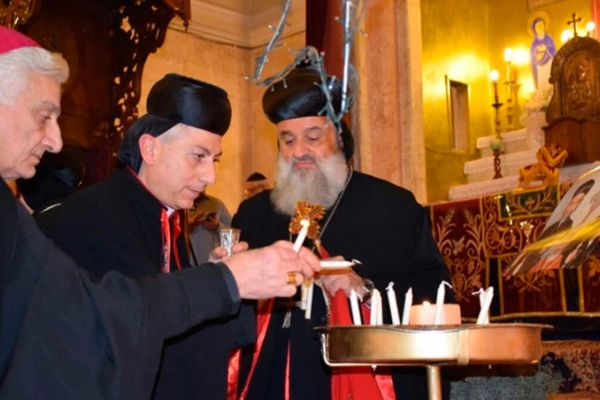 Siria: Líderes cristianos rezan por la paz en la liberada Alepo