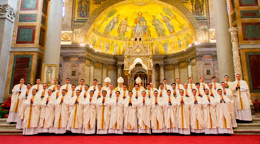 Sacerdotes ordenados en San Pablo Extramuros. Foto: Legionarios de Cristo.?w=200&h=150