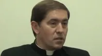Oscar Turrión, sacerdote legionario. Captura Youtube