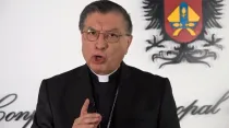 Mons. Óscar Urbina Ortega. Foto: Captura de video / CEC.