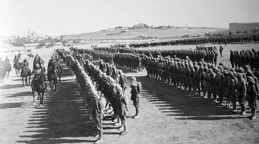 Soldados otomanos en la Primera Guerra Mundial. Crédito: The Education program of the National Library of Israel (CC BY-SA 3.0)
