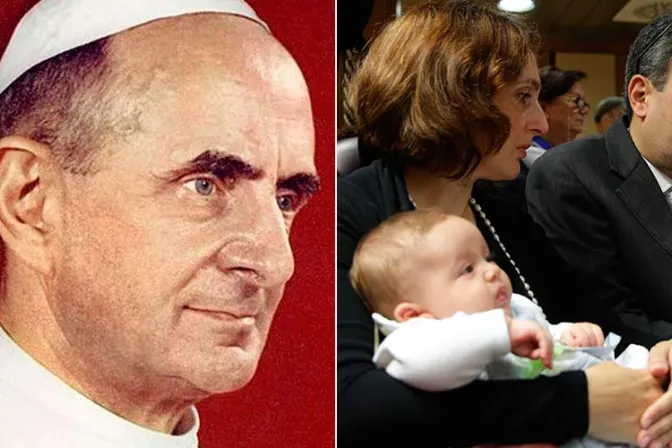 Congreso en Roma recordará la Humanae Vitae de Pablo VI en su 50ª aniversario