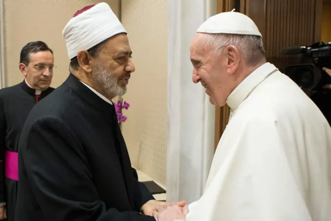 El Papa y el Gran Imán de al Azhar se encuentran en el Vaticano por tercera vez