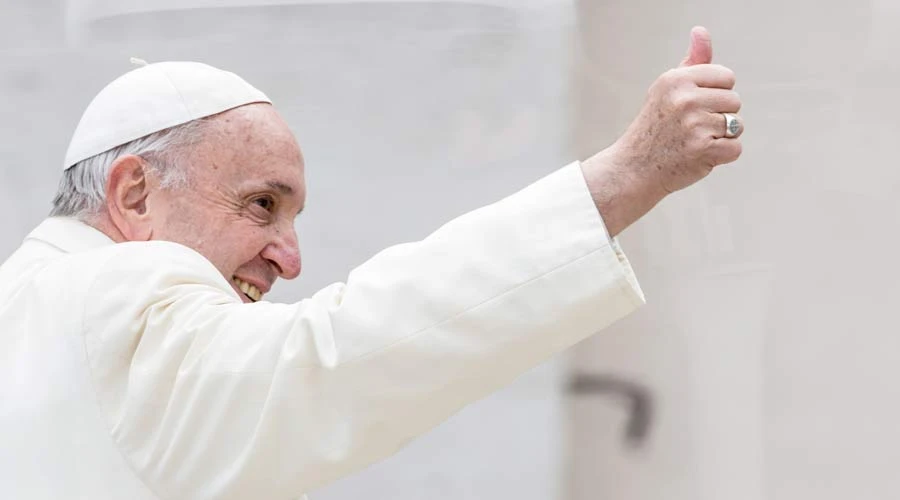 El Papa en la Audiencia General. Foto: Daniel Ibáñez / ACI Prensa?w=200&h=150