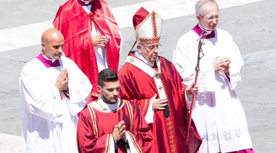 El Papa Francisco presidió una Misa en la solemnidad de San Pedro y San Pablo. Foto: Daniel Ibáñez / ACI Prensa?w=200&h=150