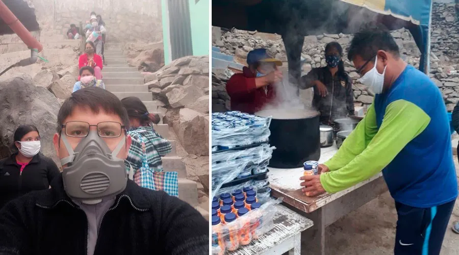 Así ayuda un sacerdote a los más pobres en los cerros de Lima [VIDEO]
