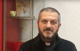 P. Jacques Mourad durante su visita a Madrid (Espau00f1a). Foto: Blanca Ruiz/ACI Prensa.  