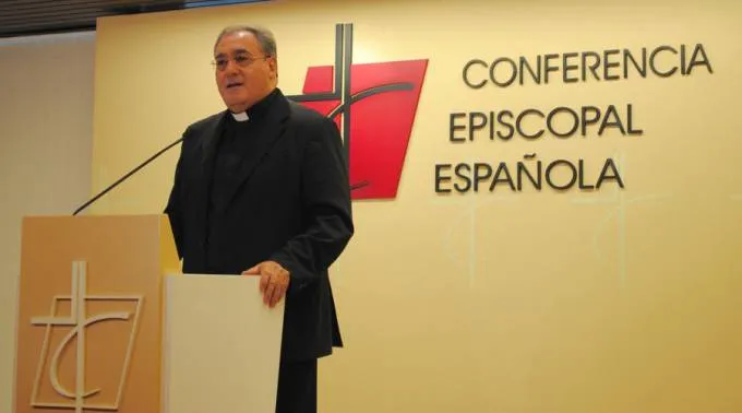P. José María Gil Tamayo, portavoz de la CEE. Foto: Blanca Ruiz.