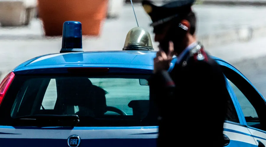 Policías de la Gendarmería Vaticana. Foto: Daniel Ibáñez / ACI Prensa