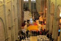 La Catedral de Santiago de Compostela en la Misa de ordenación (Foto Europa Press)