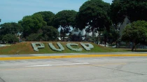 Parte del campus de la PUCP. Foto: Wikipedia / dominio pu00fablico
