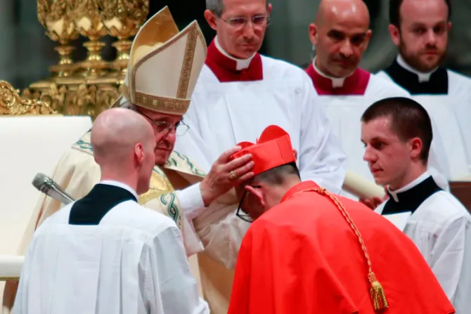 El Papa crea 5 nuevos cardenales para la Iglesia: Sigan a Jesús con decisión