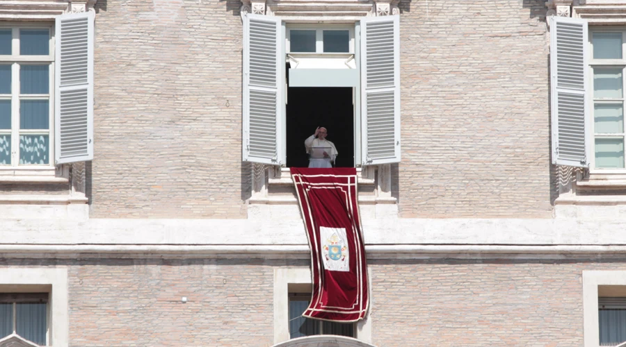 El Papa durante el Regina Coeli. Foto: Alexey Gotovsky?w=200&h=150