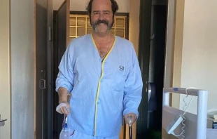 Pablo Delgado de la Serna en el hospital. Cru00e9dito: @untrasplantado 