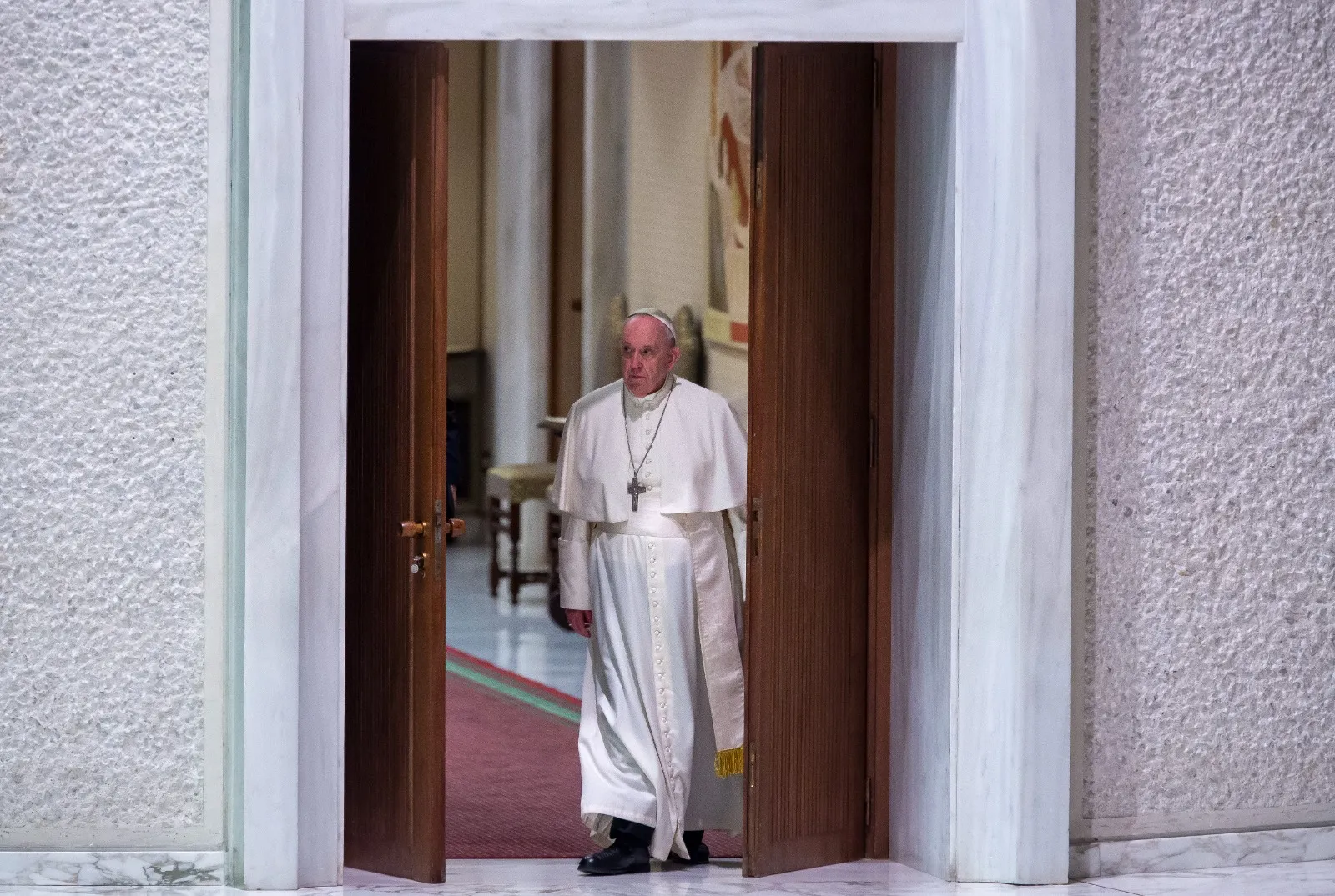 Imagen referencial. Papa Francisco en Aula Pablo VI. Foto: Pablo Esparza / ACI Prensa