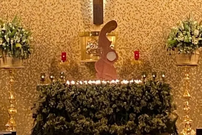 Imagen de la “pachamama” fue usada como custodia de la Eucaristía en México