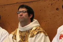 P. Nicolás Viel en su ordenación sacerdotal en 2017. Crédito: Congregación de los Sagrados Corazones