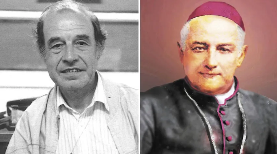 El Siervo De Dios, Padre Cacho y el Venerable, Mons. Jacinto Vera / Imagen: Conferencia Episcopal de Uruguay