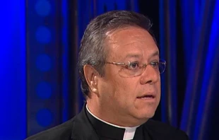 El P. Eduardo Chu00e1vez. Foto: Captura Youtube EWTN 