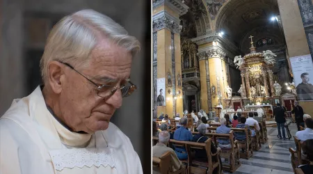 Comunicadores rezan por el 50 aniversario sacerdotal de ex portavoz del Vaticano