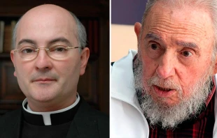 P. Josu00e9 Antonio Fortea. / Fidel Castro. Foto: Sitio web President of Russia (CC BY 4.0). 