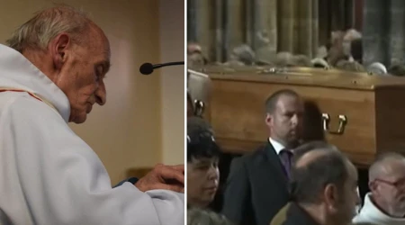 Miles asisten a funeral de P. Jacques Hamel, sacerdote asesinado en Francia