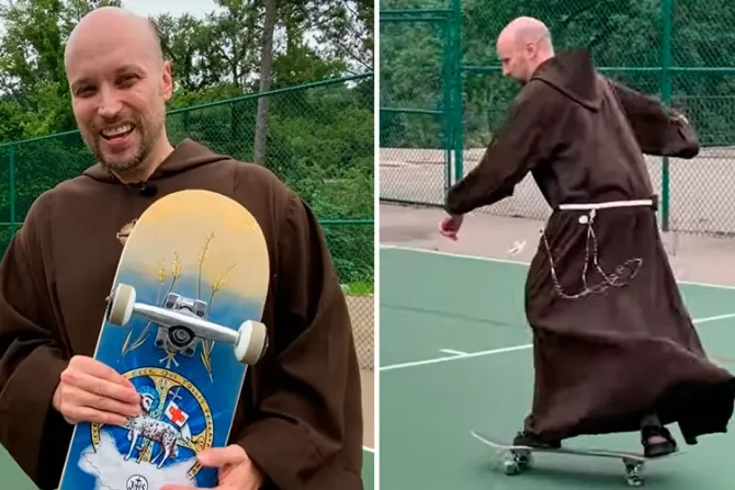 Juegos Olímpicos de Tokio inspiran a sacerdote a retomar el skateboarding