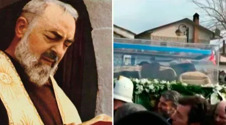 VIDEO: Se cumplió la profecía y el Padre Pío volvió a Pietrelcina 100 años después