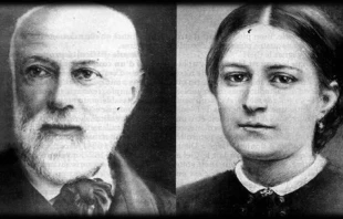 Louis Martin y Zelie Guu00e9rin. Foto: Dominio Pu00fablico. 