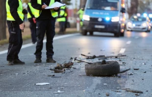 Imagen referencial de accidente de tru00e1nsito. Cru00e9dito: Shutterstock 